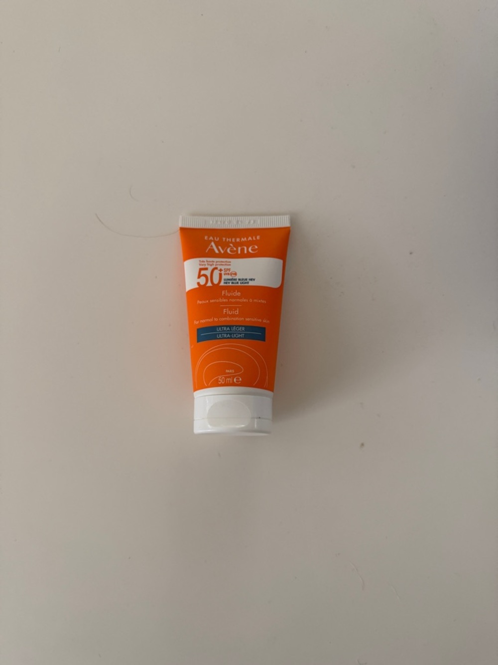 AVENE Very High Protection Fluid Sensitive Skin Fragrance Free SPF 50 FRENCH